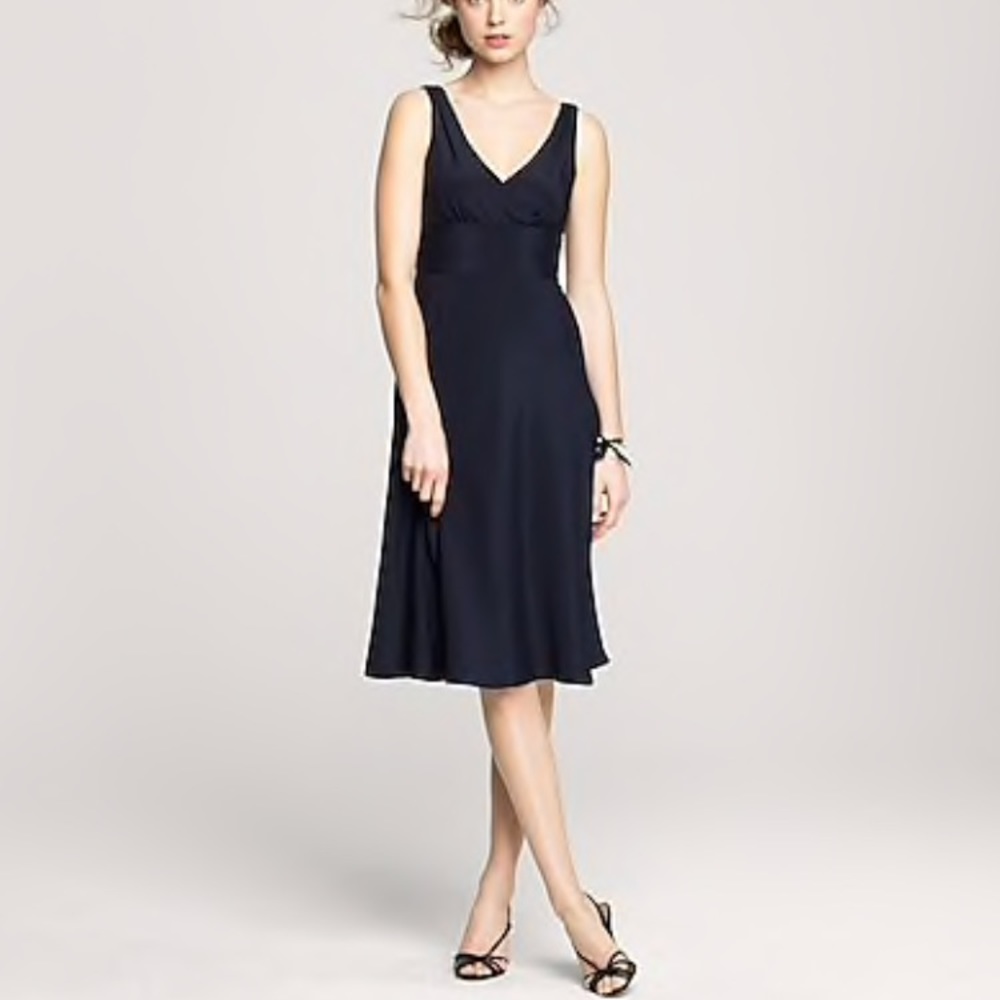 JCrew black Sophia dress,  size 8